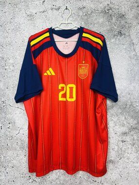 Adult PEDRI 2026 World Cup Soccer Jersey